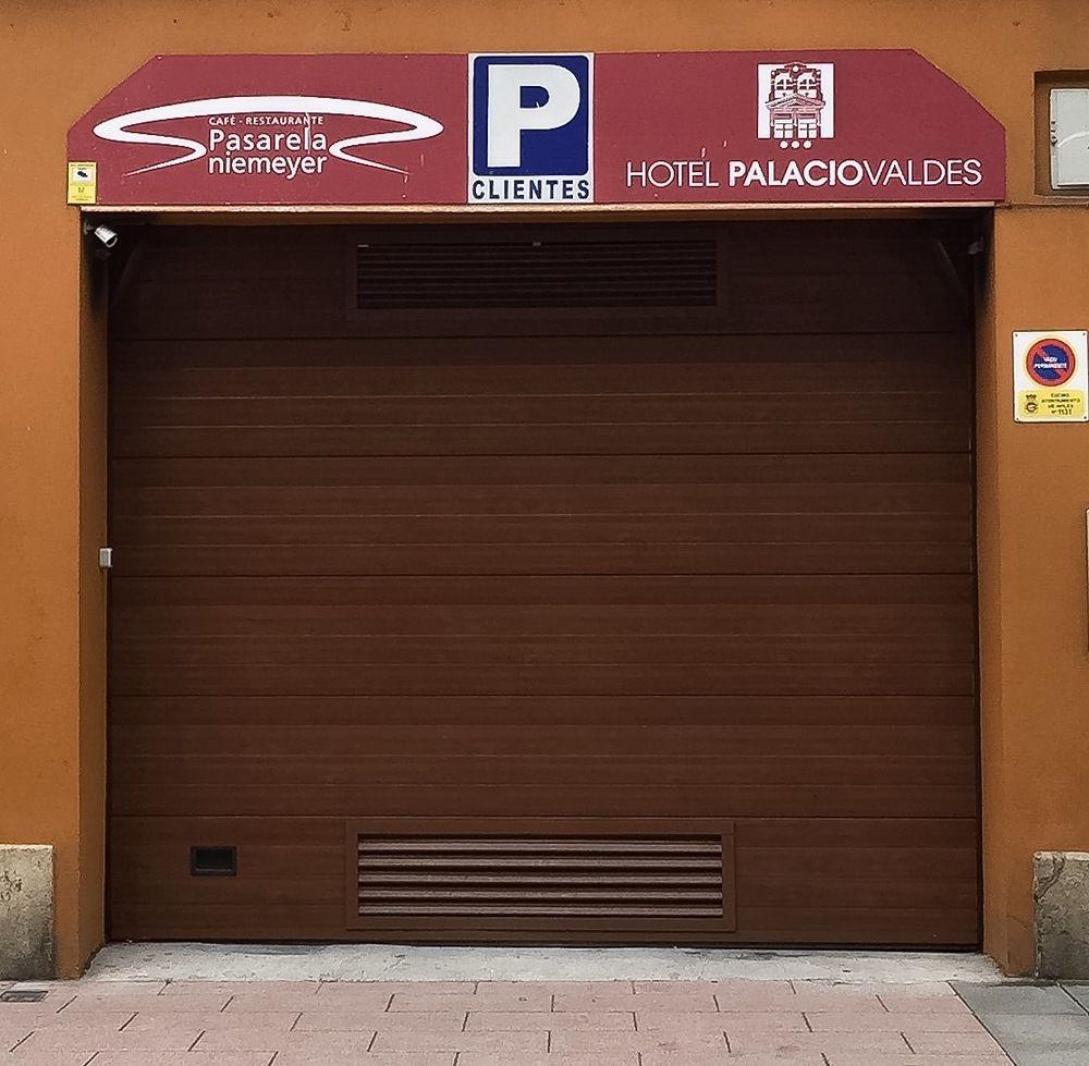 Hotel Alda Palacio Valdes Aviles Bagian luar foto