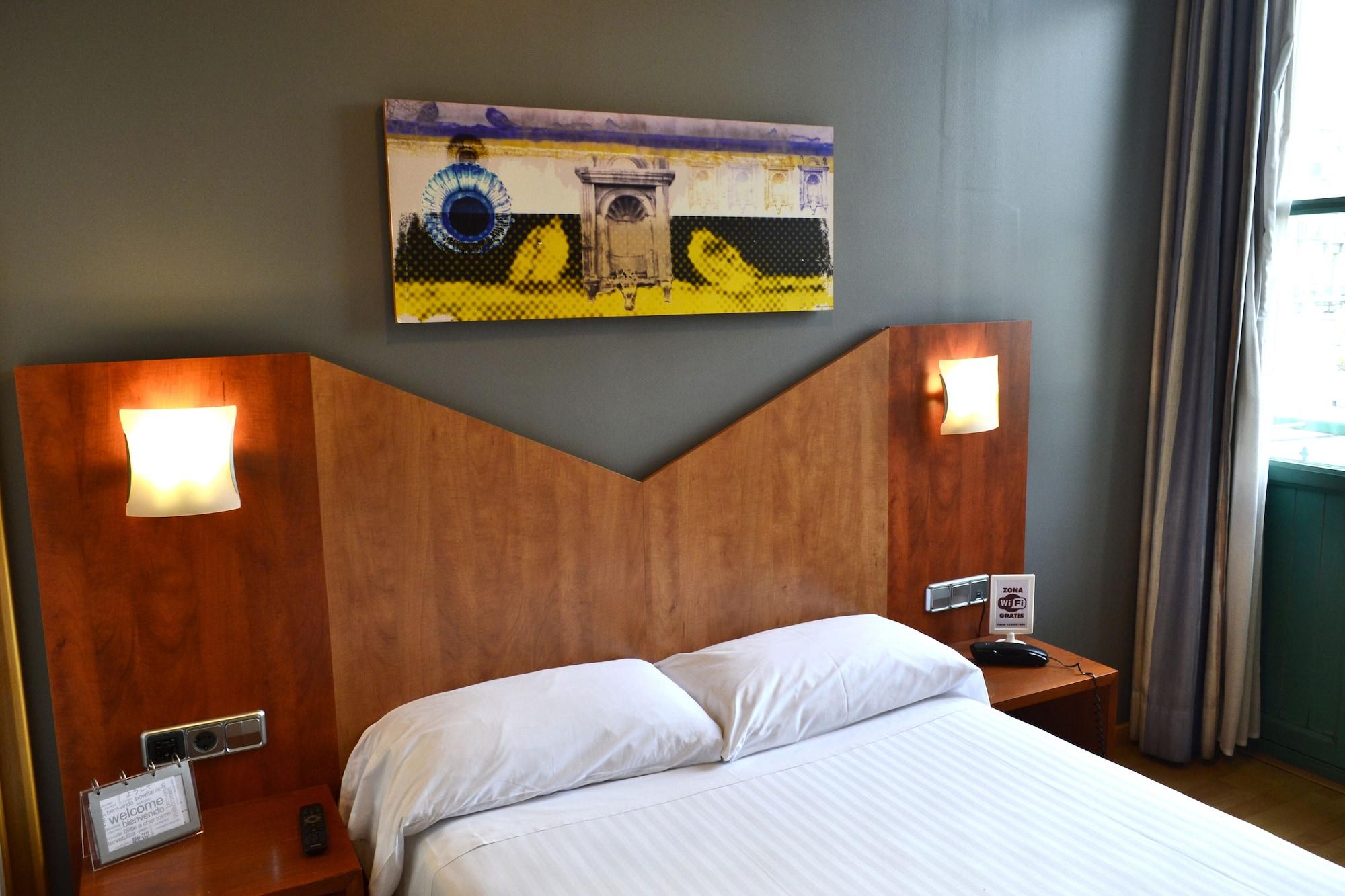 Hotel Alda Palacio Valdes Aviles Bagian luar foto